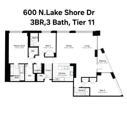 600 N Lake Shore Drive 2411, Chicago, IL 60611