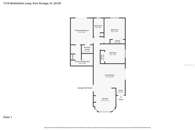 1116 MEDITATION LOOP, Port Orange, FL 32129