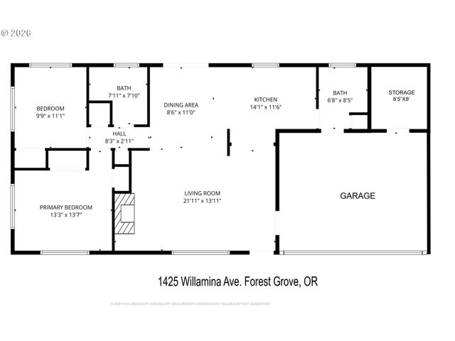 1425 WILLAMINA Ave, Forest Grove, OR 97116
