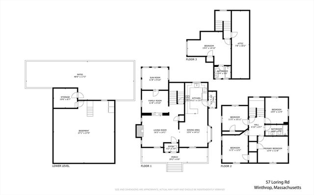57 Loring Rd, Winthrop, MA 02152