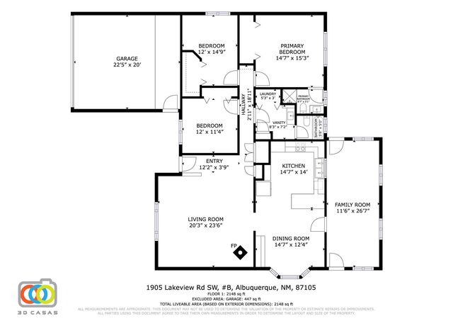 1905B Lakeview Road SW, Albuquerque, NM 87105