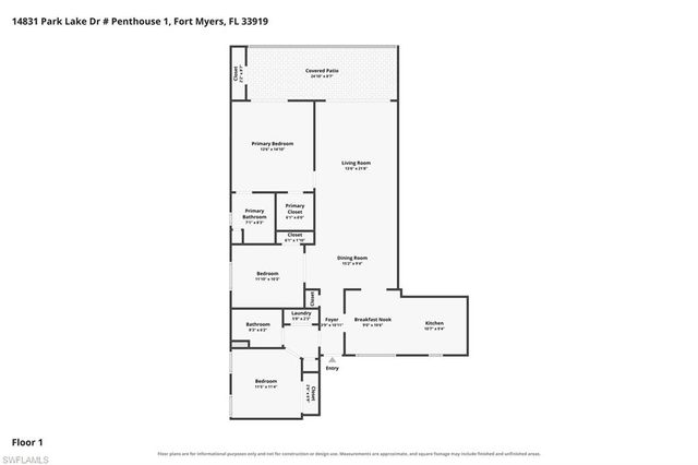 14831 Park Lake DR PH01, Fort Myers, FL 33919