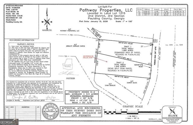 438 PERKINS ROAD Road, Dallas, GA 30157