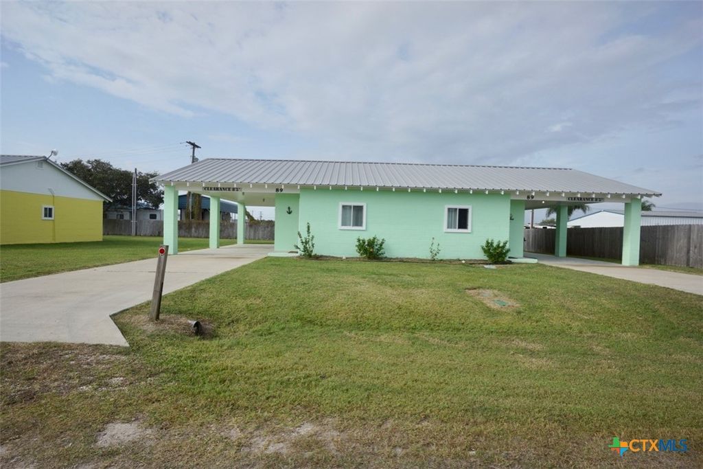 89 A-B Bayview Street, Port O'connor, TX 77982