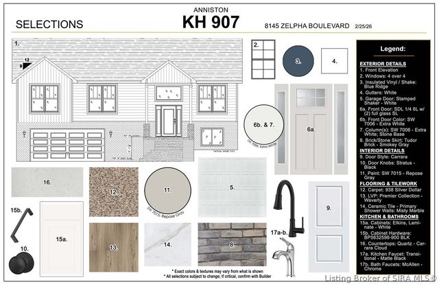 8145 - LOT 907 Zelpha Boulevard, Georgetown, IN 47122