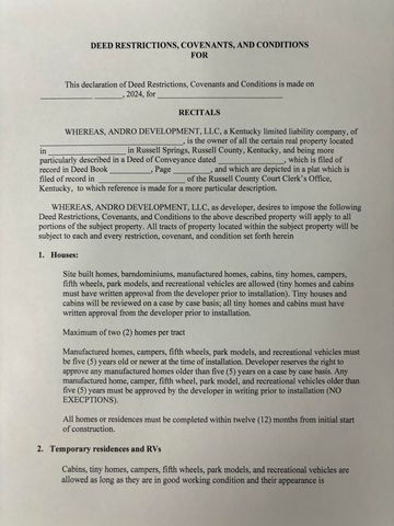 308 Dockery Road, Russell Springs, KY 42642