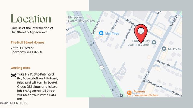 7622 HULL Street, Jacksonville, FL 32219