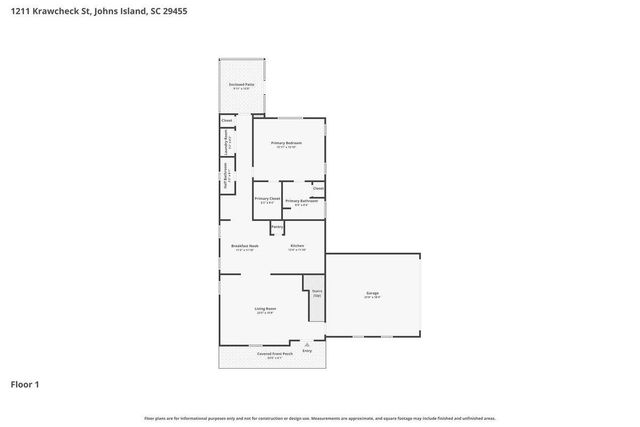 1211 Krawcheck Street, Johns Island, SC 29455