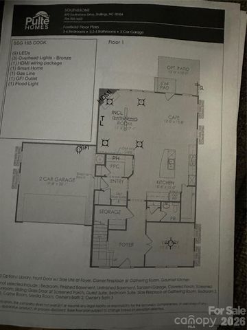 607 Southstone Drive, Matthews, NC 28104