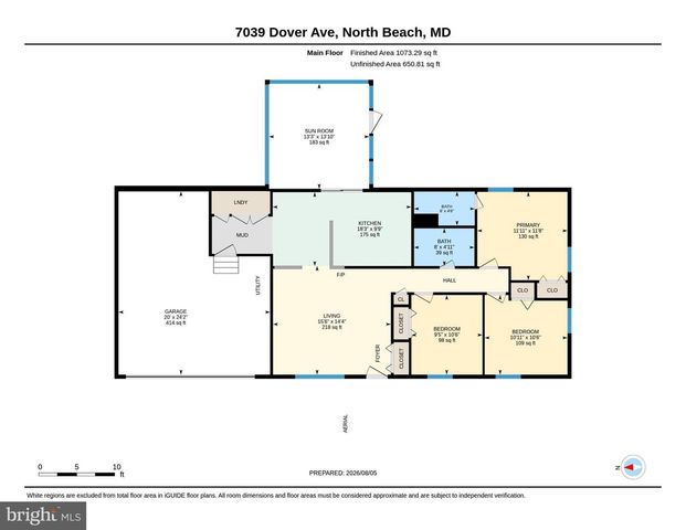 7039 DOVER AVE, North Beach, MD 20714