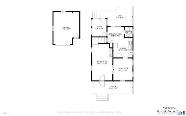 13 Elliott Street, Norwalk, CT 06855