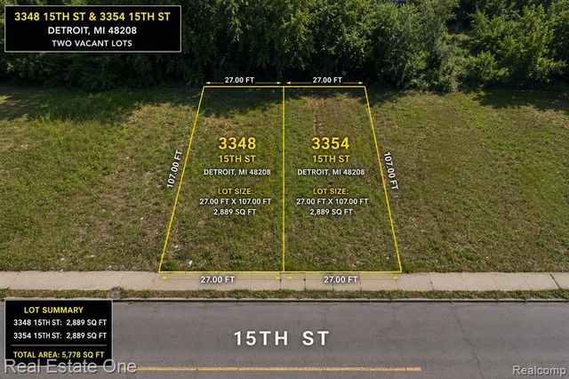 3354 15th Street, Detroit, MI 48208