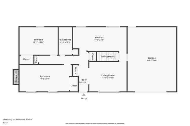 215 E Borley Avenue, Mishawaka, IN 46545
