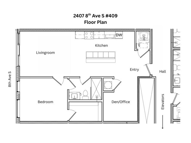 2407 8th Ave S Apt 409, Nashville, TN 37204