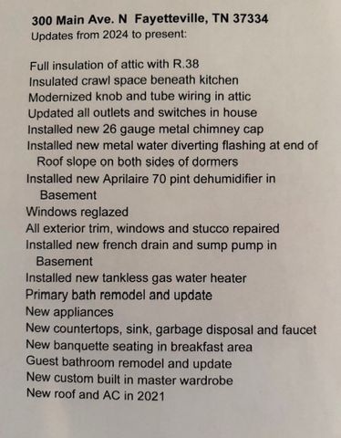 300 Main Ave, N, Fayetteville, TN 37334