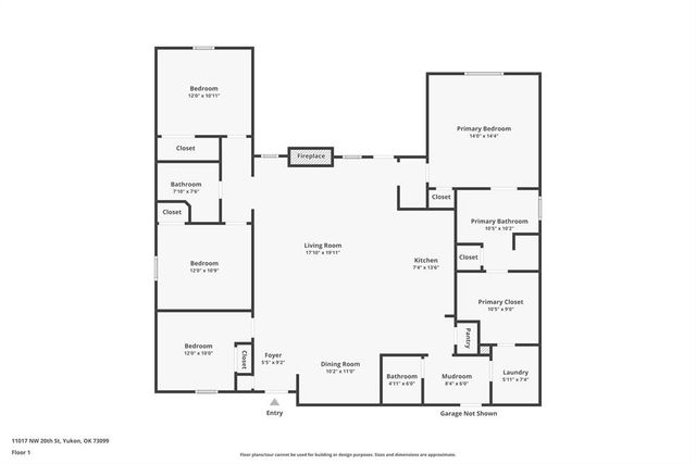 11017 NW 20th Street, Yukon, OK 73099