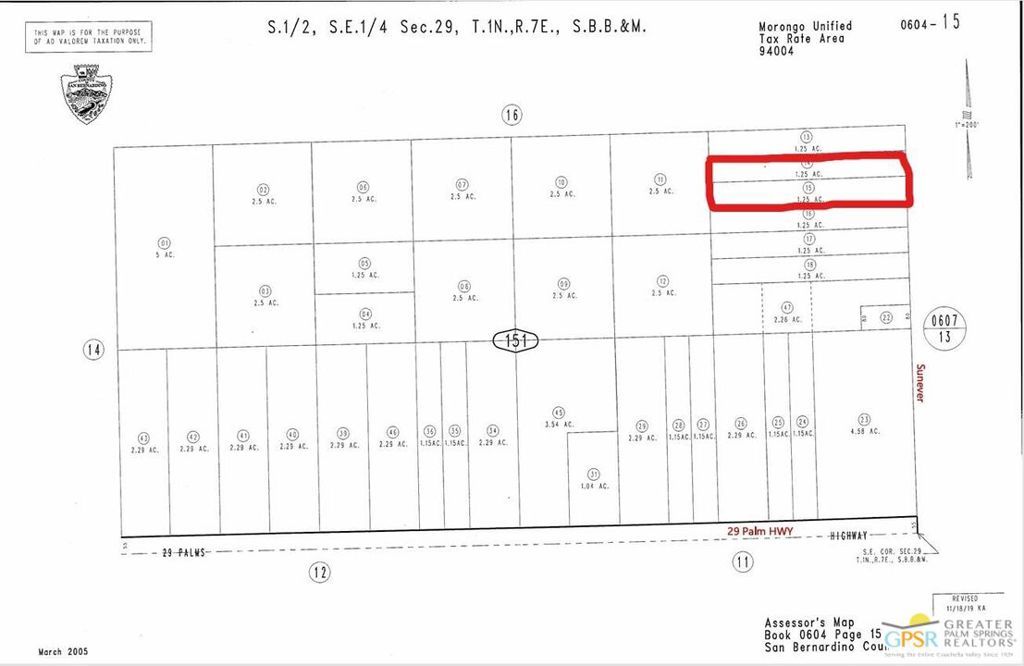 Image 2 of property listing at 1 SUNEVER Road, Joshua Tree, CA 92252