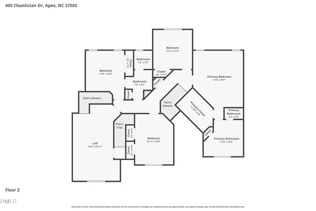 405 Chanticlair Drive, Apex, NC 27502
