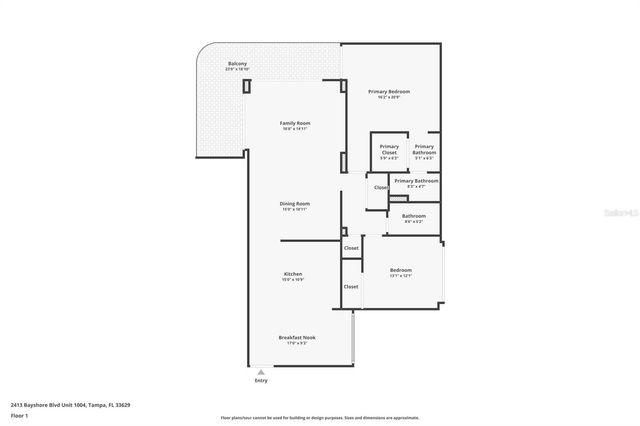 2413 BAYSHORE BOULEVARD 1004, Tampa, FL 33629