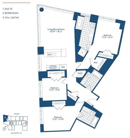 100 Lovejoy Wharf PH2D, Boston, MA 02114