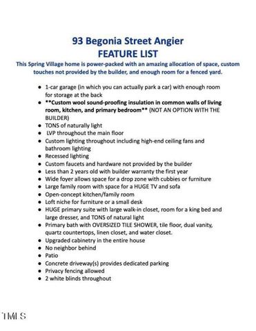 93 Begonia Street, Angier, NC 27501