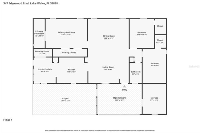 347 EDGEWOOD BOULEVARD, Lake Wales, FL 33898