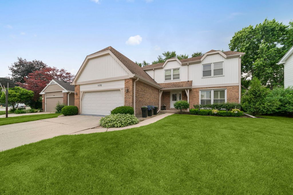 1170 Green Knolls Drive, Buffalo Grove, IL 60089 — exterior
