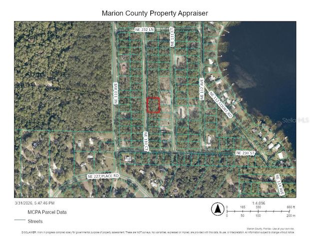 00000 NE 110TH COURT, Fort Mc Coy, FL 32134