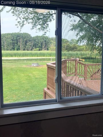 32563 Sutton Road, Chesterfield Township, MI 48047
