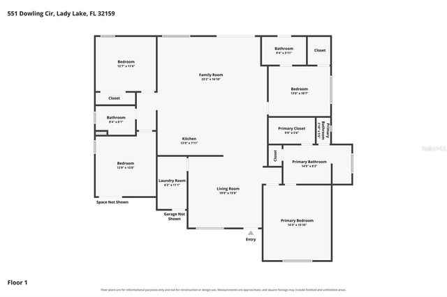 551 DOWLING CIRCLE, Lady Lake, FL 32159