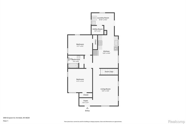 3050 Grayson Street, Ferndale, MI 48220