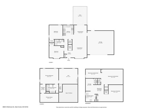 8603 S Melrose DRIVE, Oak Creek, WI 53154