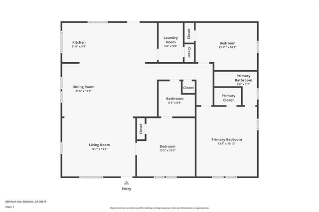 800 Park Avenue, Baldwin, GA 30511