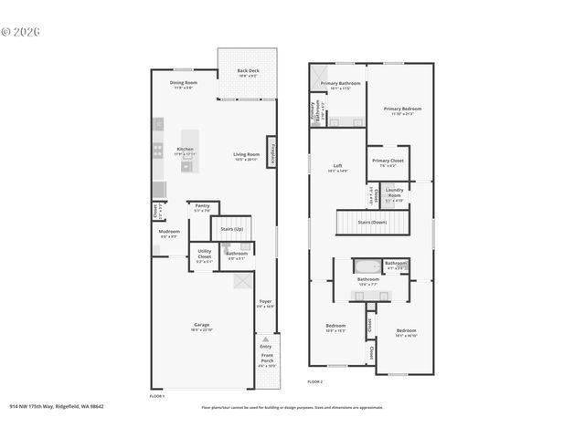 914 Nw 175TH Way, Ridgefield, WA 98642