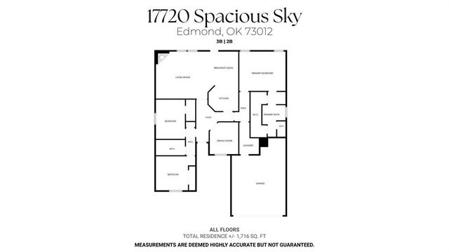 17720 Spacious Sky Court, Edmond, OK 73012