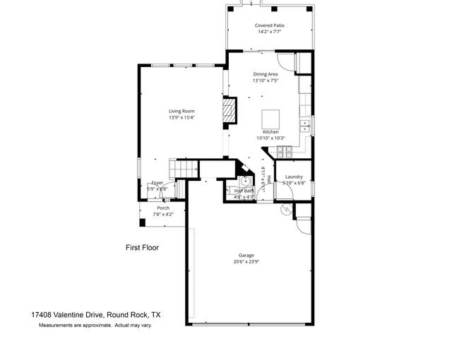 17408 Valentine DR, Round Rock, TX 78664