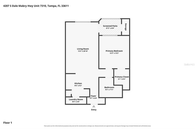 4207 S DALE MABRY HIGHWAY 1104, Tampa, FL 33611