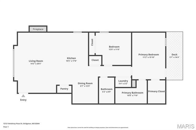 12121 McKelvey Place 101, Bridgeton, MO 63044