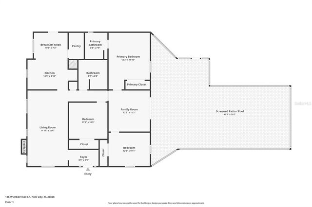 116 W ARBORVITAE LANE, Polk City, FL 33868