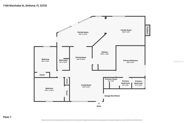 1160 MANITOBA STREET, Deltona, FL 32725