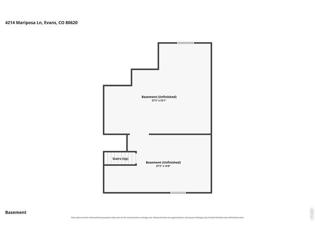 4214 Mariposa Ln, Evans, CO 80620