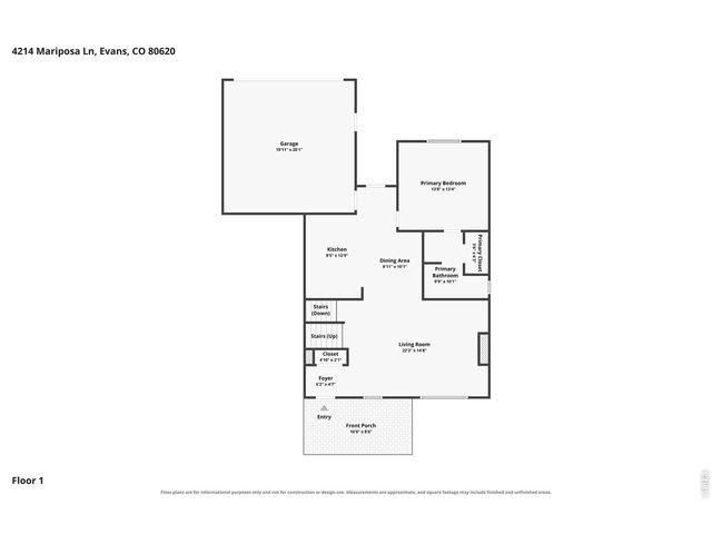 4214 Mariposa Ln, Evans, CO 80620