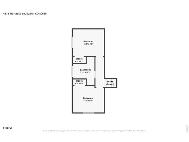 4214 Mariposa Ln, Evans, CO 80620