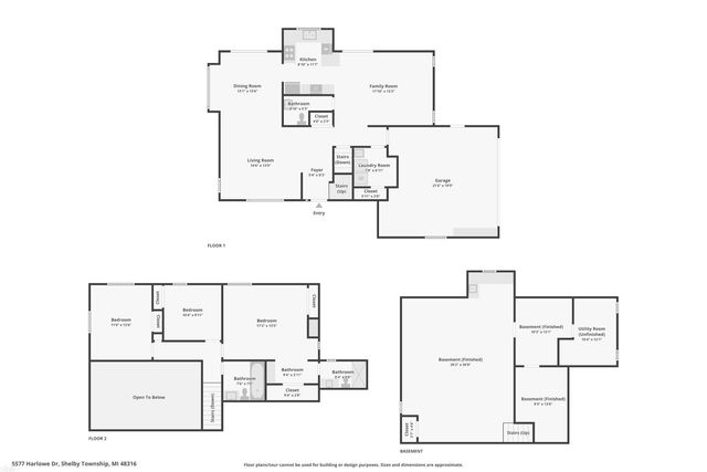 5577 Harlowe Drive, Shelby Twp, MI 48316