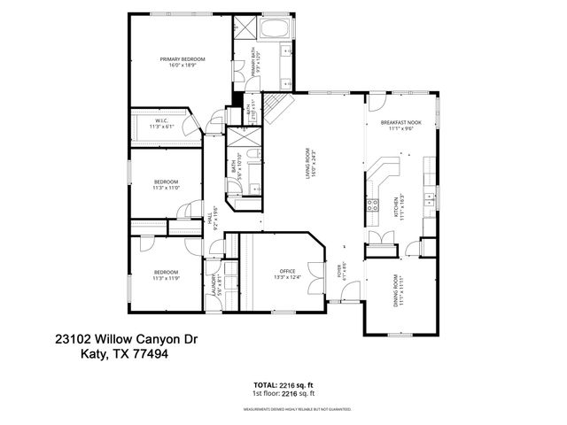 23102 Willow Canyon Drive, Katy, TX 77494