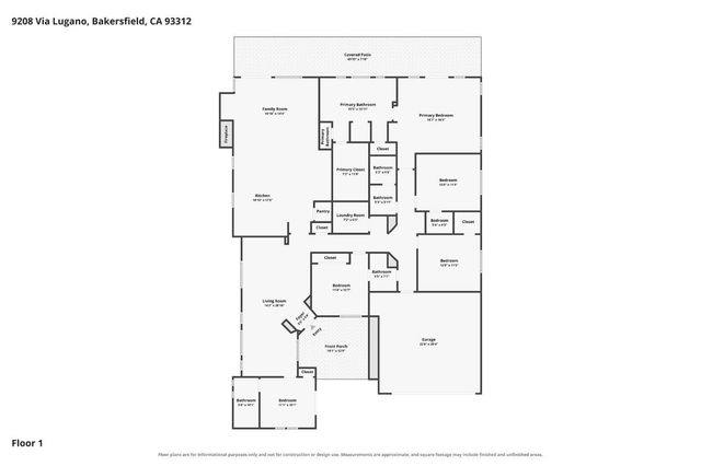 9208 Via Lugano, Bakersfield, CA 93312