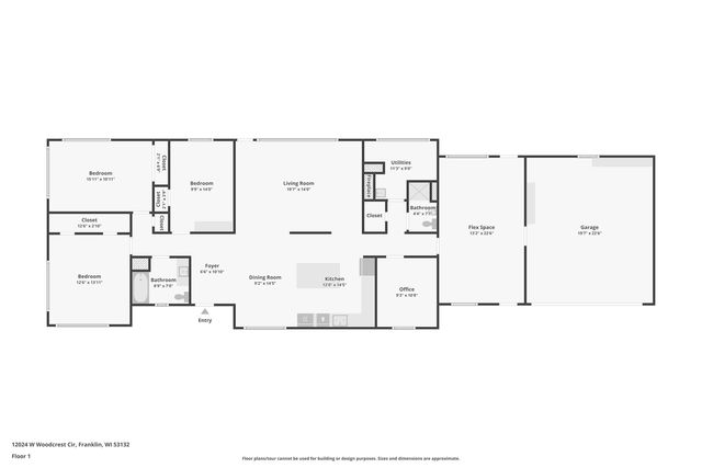 12024 Woodcrest CIRCLE, Franklin, WI 53132