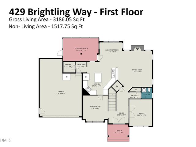 429 Brightling Way, Holly Springs, NC 27540