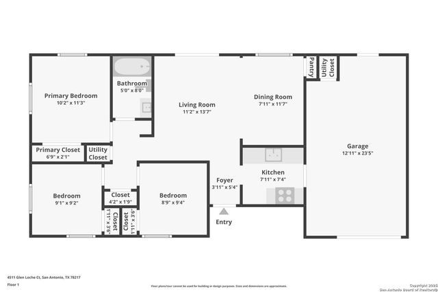 4511 Glen Loche, San Antonio, TX 78217