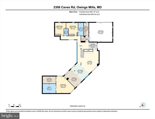 2308 CAVES RD, Owings Mills, MD 21117